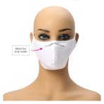 Cotton Fabric Face Mask Reusable Nose Clip Filter Pocket - Image 10
