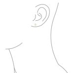 Classic White Freshwater Pearl Necklace Bracelet & Earrings Jewelry Set 18 Inch - Image 6