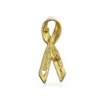 Open Heart Enamel Pink Ribbon Breast Cancer Survivor Brooch Pin Silver Gold - Image 4