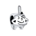 Oxidized .925 Sterling Silver Tooth Fairy Dentist Charm Bead European Bracelet