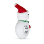 Christmas Charm Bead Snowman Murano Glass for European Bracelet - Image 2