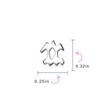 Mini Dainty Circle Zodiac Stud Earrings Sterling Silver for 12 Constellations - Image 12