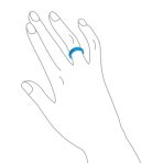 Good Luck Energy Smooth Stackable Natural Gemstone Jade Band Ring - Image 11