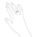 Classic 4CT CZ Round Solitaire Engagement Ring .925 Sterling Silver Cubic Zirconia Thin Pave Band - Image 14